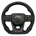Toyota Land Cruiser GR Perforated Leather Steering Wheel