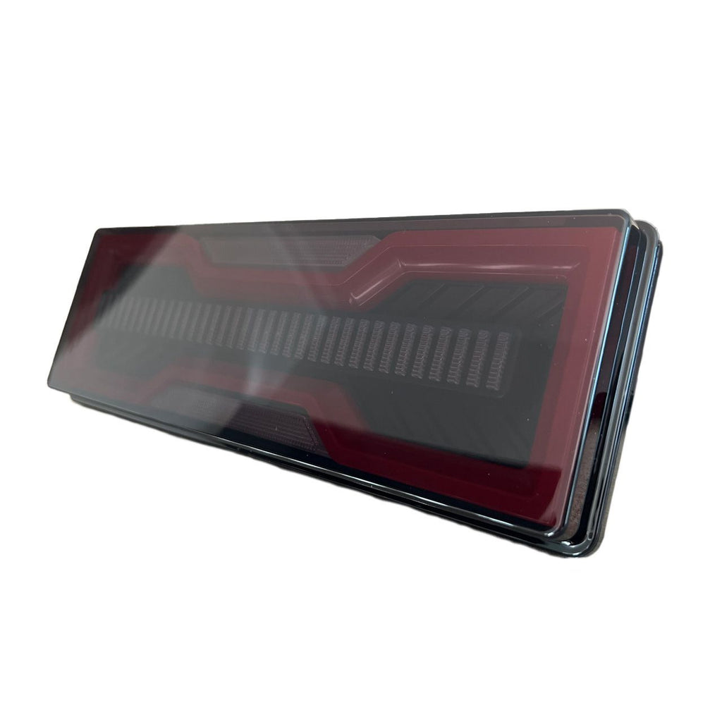 Smoked Tail Light of a Toyota