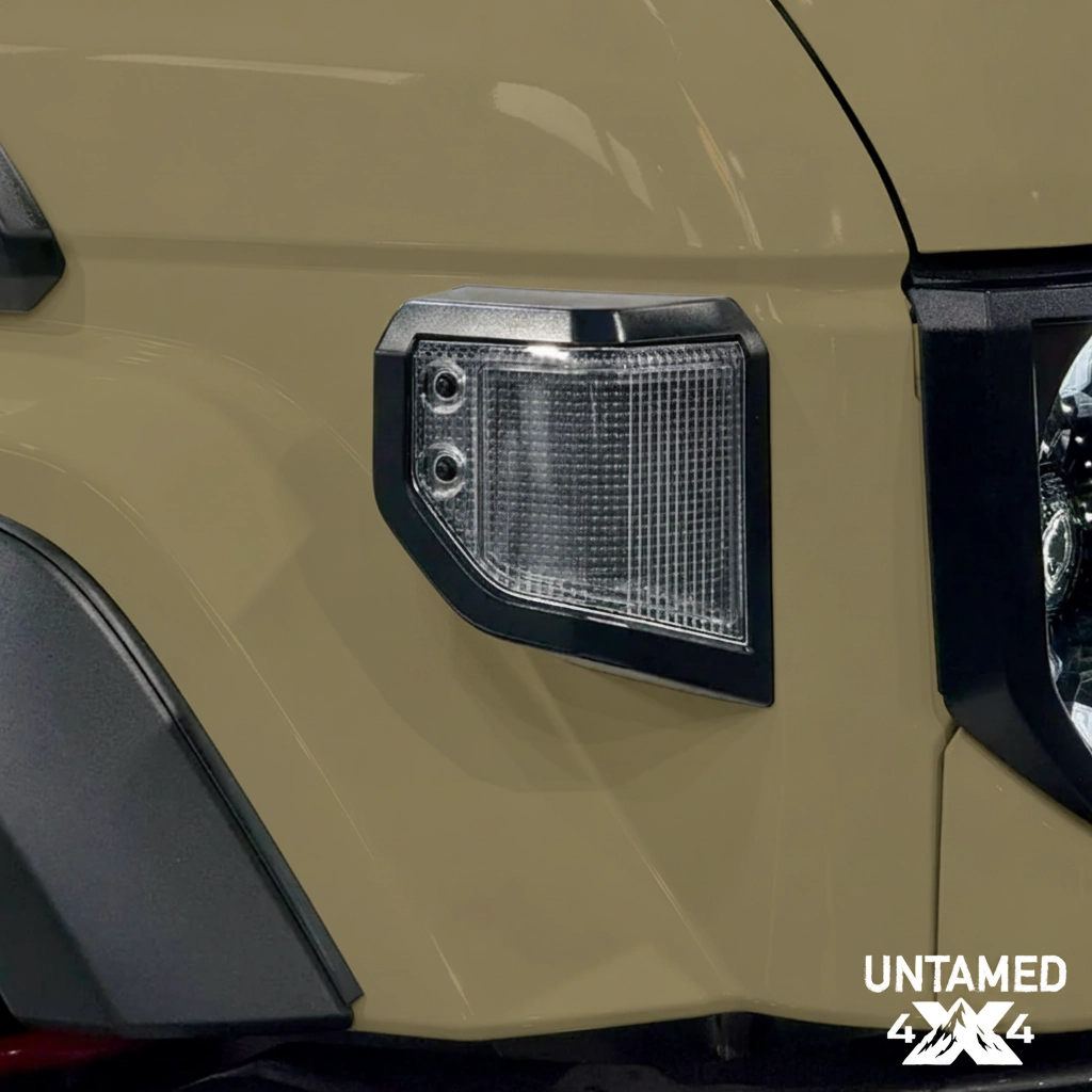 Toyota Land Cruiser Front Corner Indicators Clear Lenses 2023+